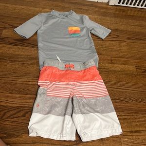 Boys small (6/7) swimming suit